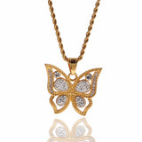 Jewelry Gold Plated Necklace Pendant Animal