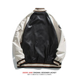Men's Baseball Jacket Spring Baseball Uniform Men's Loose Vintage Jacket Jacket
