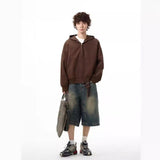 Unisex Jeans American Jeans Summer Vintage Loose