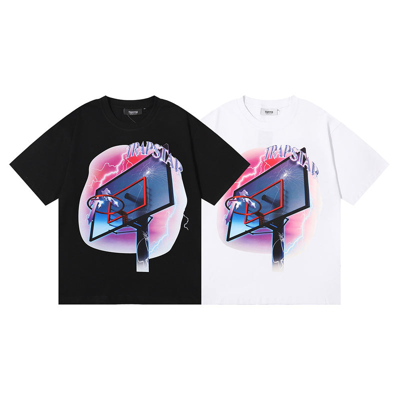 Trapstar T Shirts Trapstar Print Loose Casual Short Sleeve T-Shirt