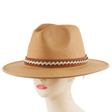 Walter White Fedora Men's and Women's Autumn and Winter Felt Hat Fur Felt Hat British Fashion Casual