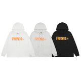 Vlone Hoodie Autumn and Winter Lightning Big V Letter