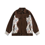 Unisex Baseball Jersey Vintage Loose Couple Jacket Autumn Jacket