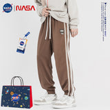 Nasa Sweatpants Men Spring and Autumn Trends Track Sweatpants