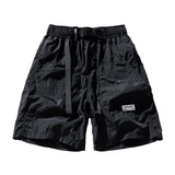 Nasa Shorts Men's Casual Loose Solid Color Shorts