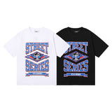 Trapstar T Shirts Trapstar Alphabet Print Hip Hop Casual Short Sleeve T-Shirt