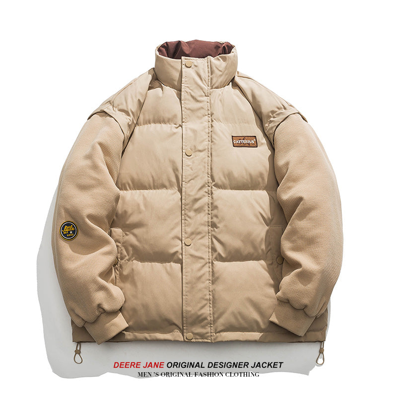Men Coat Bread Coat Cotton Coat Men Winter Cotton-Padded Coat