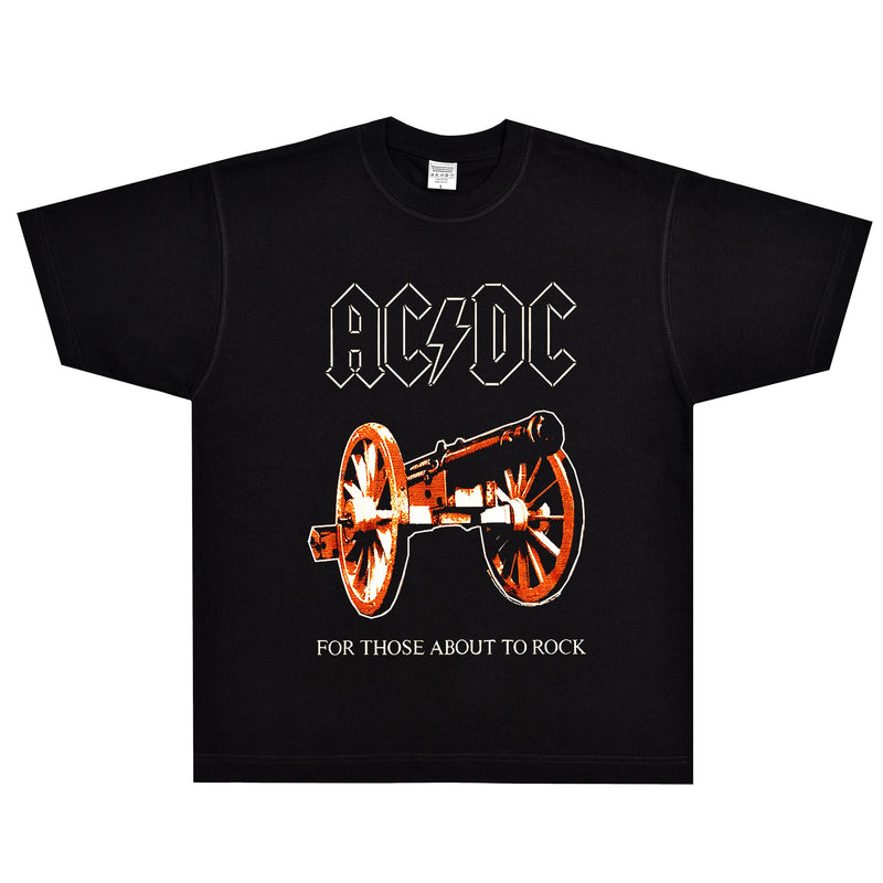 Rock Star T Shirt T-shirt American Retro Loose Short Sleeve