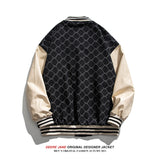 Men's Baseball Jacket Spring Stitching Baseball Uniform Men's Fashion Loose Jacket
