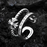 Chrome Heart Ring