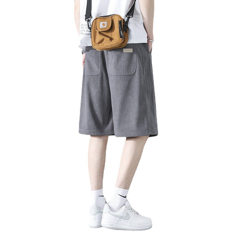 Nasa Shorts Men's Summer High Street Fashion Brand Loose Sports and Leisure