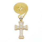 Jewelry Hip Hop Cross Diamond Pendant Necklace Crosses
