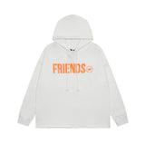 Vlone Hoodie Autumn and Winter Lightning Big V Letter