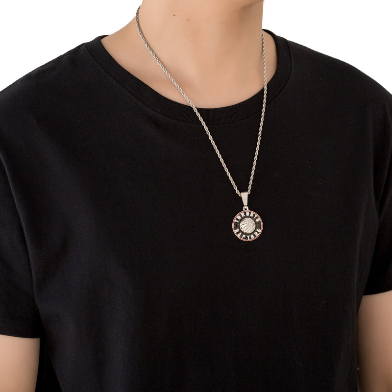 NBA Team Pendants Basketball Raptors Memorial Men