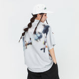 After Prom Shirt Summer Non-Iron Fuzzy Short-Sleeved Shirt Men's Fashion Brand Personality Japanese Style