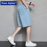 Nasa Shorts Cowboy Shorts for Men Summer Trendy