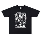 Rock Star T Shirt Manic Street Missionary the Manics Band Washed Distressed T-shirt