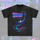 Hip Hop Rapper T Shirt Printed Short Sleeve T-shirt Loose Men and Women European and American
