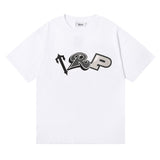 Trapstar T Shirts Trapstar Letter Print Loose Casual Short Sleeve T-Shirt