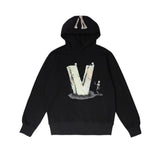 Vlone Hoodie Halloween Embroidery
