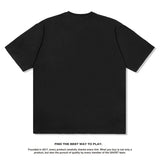 Rock Band T Shirt Short Sleeve Men's Washing Trend