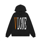 Vlone Hoodie autumn and winter red big V letter