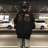 Unisex Baseball Jersey Spring and Autumn Embroidered Tooling Jacket Loose Jacket