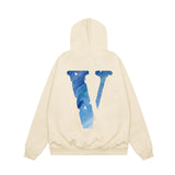 Vlone Hoodie Autumn/Winter Phantom Big V Letter Hooded