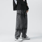 Unisex Jeans Men's Spring and Autumn Straight Loose