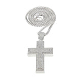 Jewelry Hip Hop Cross Diamond Pendant Necklace Crosses