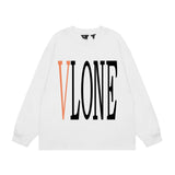 Vlone Sweatshirts Large V Letter Crew Neck