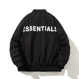 Unisex Baseball Jersey Loose Casual Jacket FOG