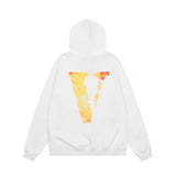 Vlone Hoodie renders large V letter sleeve