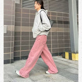 Unisex Jeans Spring and Autumn High Street Jeans Hip Hop Straight Pants Vintage