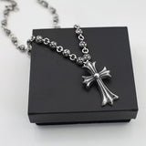 Chrome Heart Necklace Round Bead Splicing Necklace