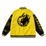 Unisex Baseball Jersey Sun,Moon,Earth Elements Embroidered Baseball Uniform