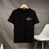 Tommy T Shirts Tommy Couple's Short-Sleeved T-shirt Embroidered Logo