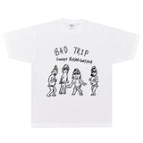 Rock Star T Shirt Sunset Speed Band T-shirt Rock American Small Neckline Cartoon Dizzy Street Loose Printed Trendy Men's Short Sleeve