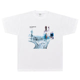 Rock Star T Shirt Radiohead Pablo Honey T-shirt Radiohead Band Rock Loose Street Short Sleeve