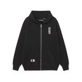 CHH Chrome Heart Hoodie Chrome Heart Sanskrit embroidered hooded sweater cardigan