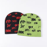 Sp5der Knitted Beanie Wool