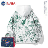 Nasa Jacket Nasa Spring Hooded Jacket Couple Casual