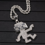Jewelry Hip Hop Creative Necklace Jesus Pieces Royalty rapper Animal