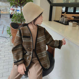 Girl Jacket Girls' Coat Autumn and Winter Clothing