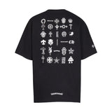 CHH Chrome Heart T Shirts T-shirt logo print cotton round neck short sleeve