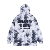 Gallery Dept Hoodie Loose Casual Marble Pattern Hoodie
