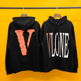 Vlone Hoodie Fall/Winter Limited Orange