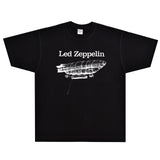 Rock Star T Shirt Led Zeppelin Mothership T-shirt Band American Style Loose Printed Short Sleeve