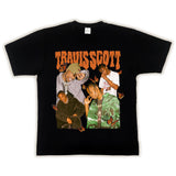 Hip Hop Rapper T Shirt Loose High Street Printed Short Sleeve T-shirt
