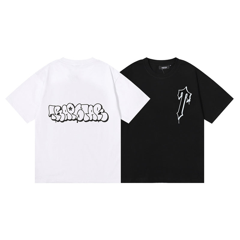 Trapstar T Shirts Trapstar Printed Hip Hop Casual Short Sleeve T-Shirt